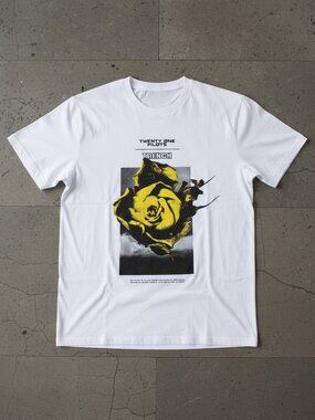 Twenty One Pilots Trench Yellow Rose Graphic T-Shirt – Alternative Music Fan Tee